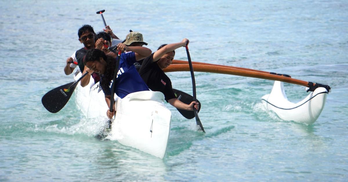Outrigger race series holds ‘no-point’ opener