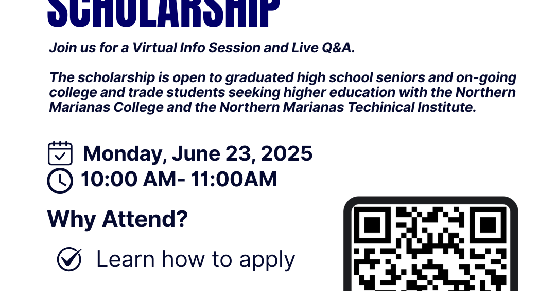 Saipan Chamber of Commerce hosts virtual info session & live Q&A on scholarship opportunities