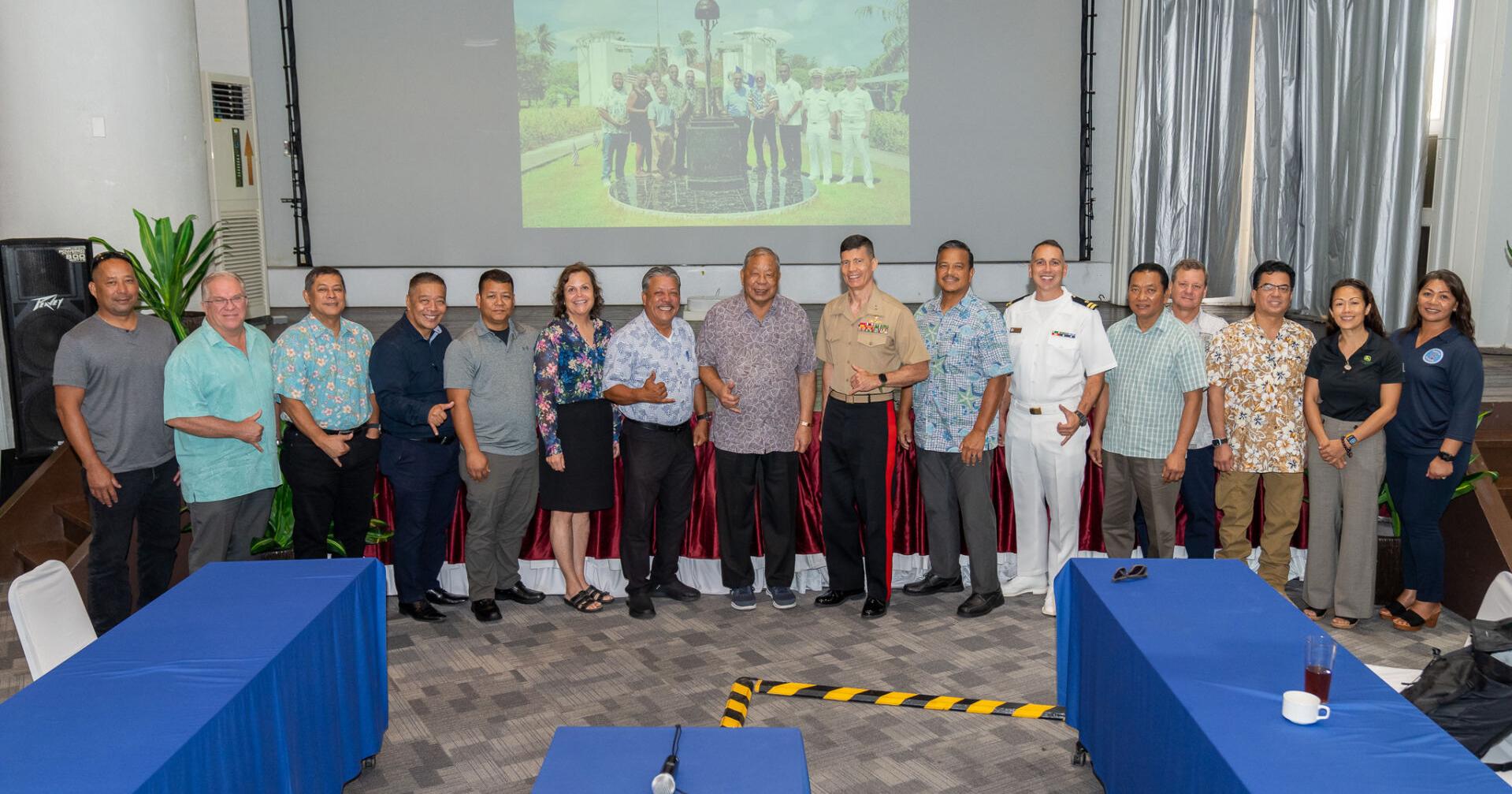 CNMI stakeholders meet with US military officials - Vimarsana News