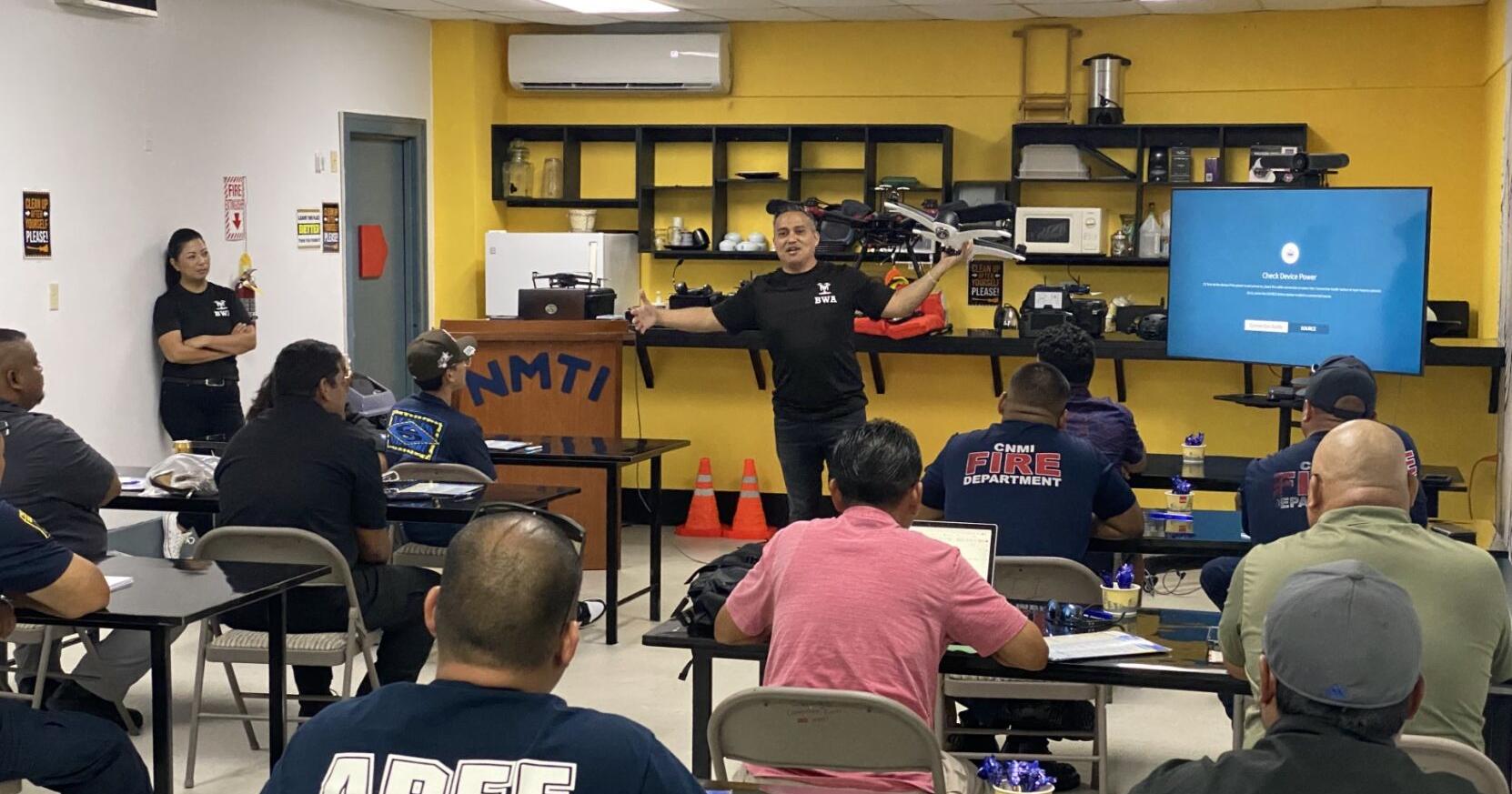 NMI first responders learn how to use drones for safety - Vimarsana News