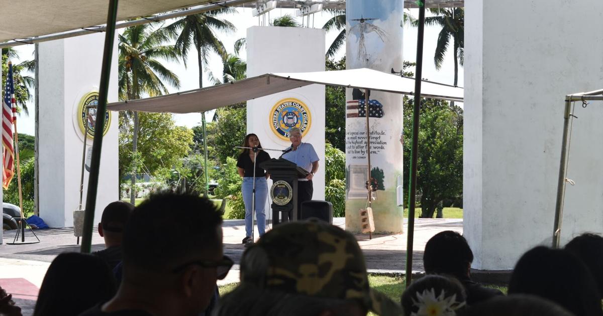 In service and sacrifice: Tinian’s Veterans Day tribute