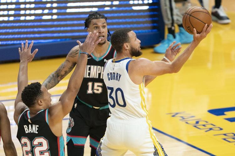 Warriors clinch No. 8 seed with win vs. Grizzlies in season finale