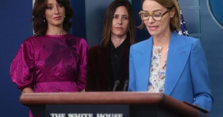 L Word TV show cast visit White House to mark Lesbian Visibility Week L Word TV show cast visit White House to mark Lesbian Visibility Week