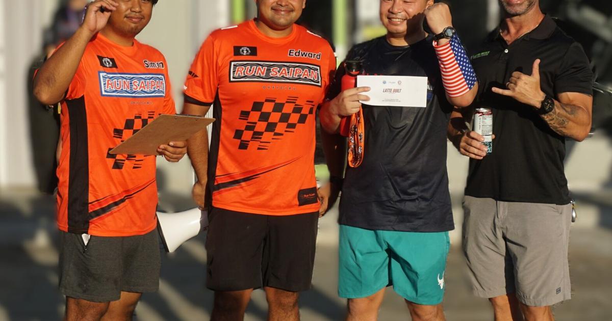 Jun Kawano, Tam A top July 4th 2-mile race