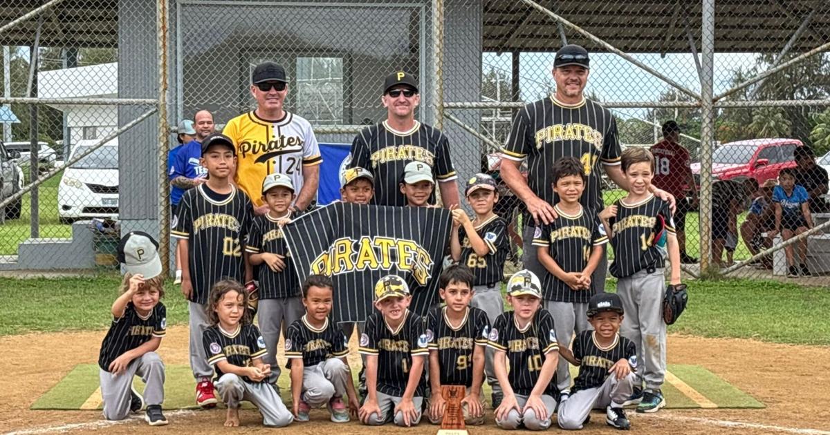 Pirates rack up 166 points to win Summer T-Ball championship