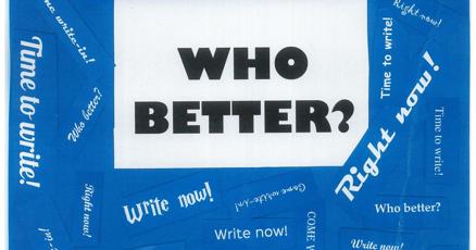 Right now! Write now! : vimarsana.com