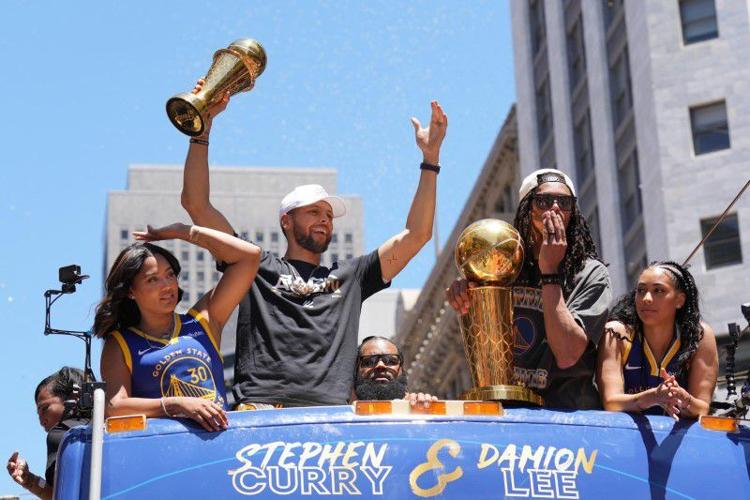 Steph Curry's sister Sydel recaps Warriors championship parade