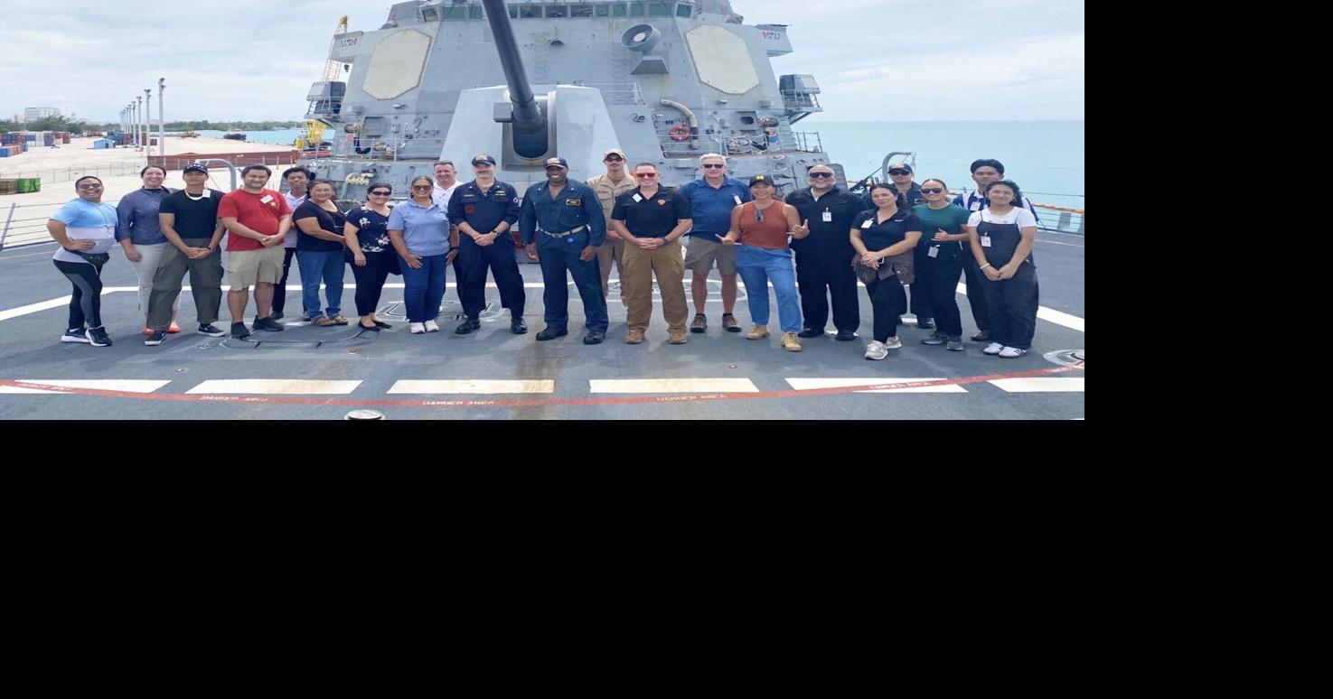 Saipan Chamber of Commerce welcomes back USS Shoup