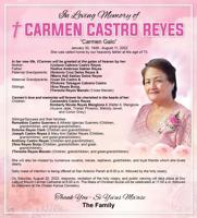 ♱Carmen "Carmen Galo" Castro Reyes