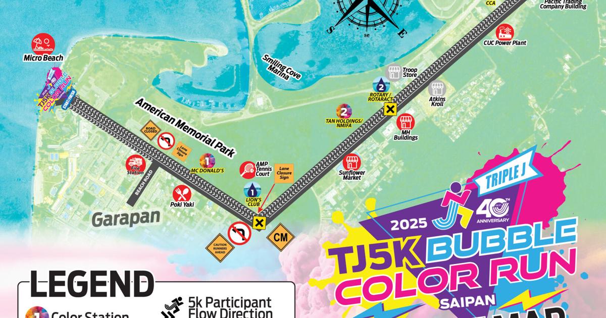 The countdown is on! Register now for Triple J Bubble Color Run