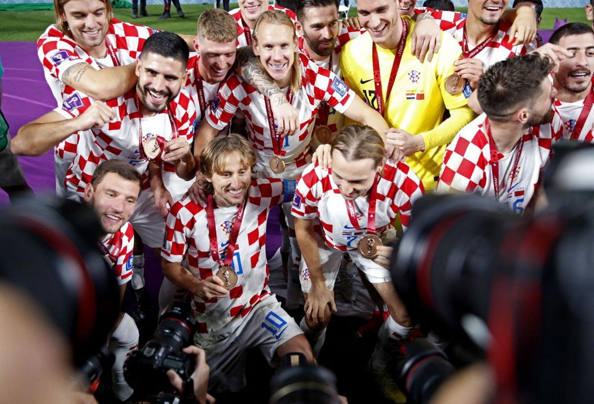 World Cup 2022 in Qatar - Croatia clinch third place with hard