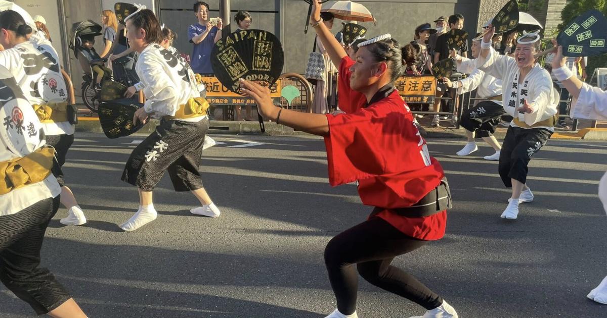 Saipan Awaodori Team in Japan