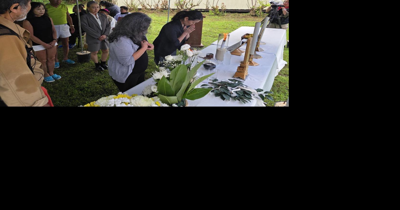 Joint memorial service honors WWII fallen on Saipan