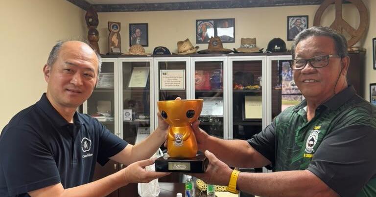 Ome City mayor visits Saipan, discusses sister city ties