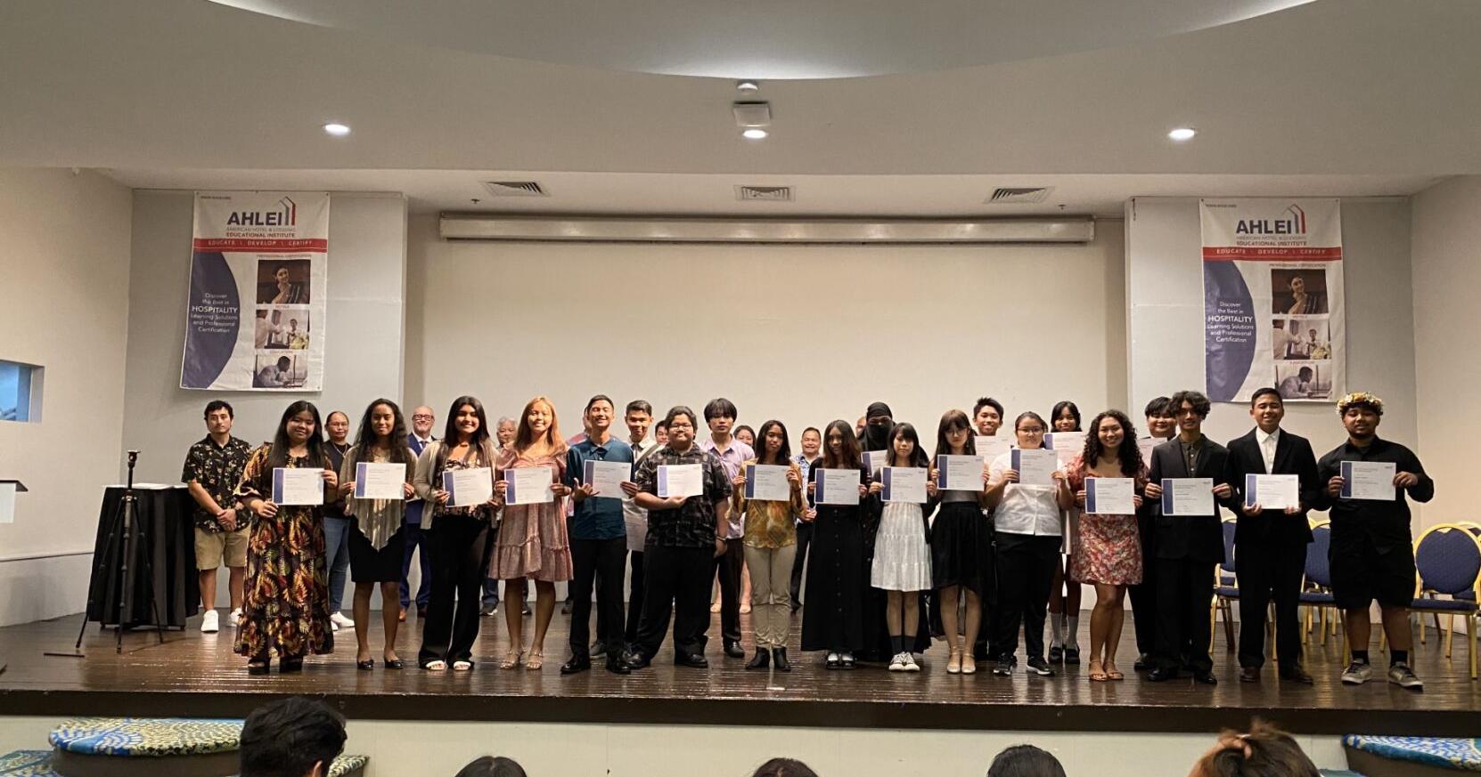 Trading Up: Hospitality program certifies 73 students - Vimarsana News