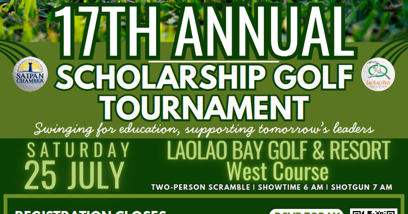 Saipan Chamber of Commerce invites community to register for 17th Annual Scholarship Golf Tournament