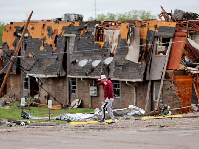 Dozens of tornadoes strike Oklahoma, killing at least four