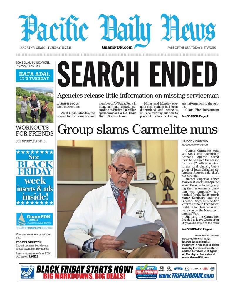 Guam's Moylan purchases Pacific Daily News | Business - Vimarsana News