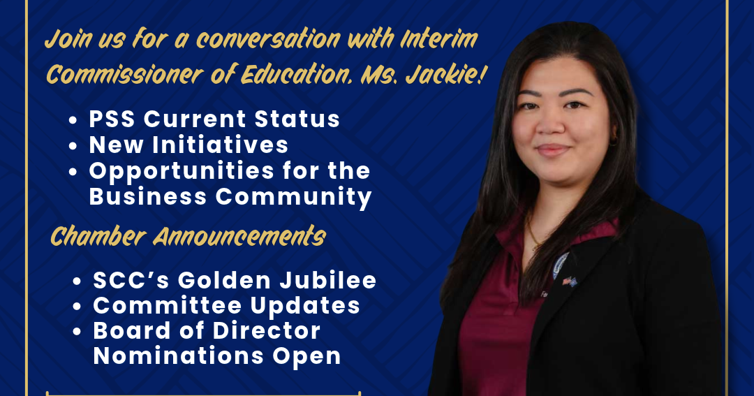 Happening this Wednesday: Saipan Chamber of Commerce October general membership meeting