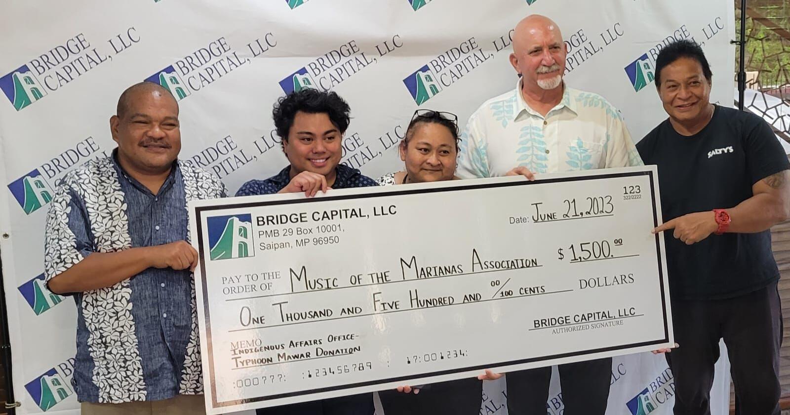 Bridge Capital supports 'Un Marianas Dinner Concert' | News - Vimarsana News