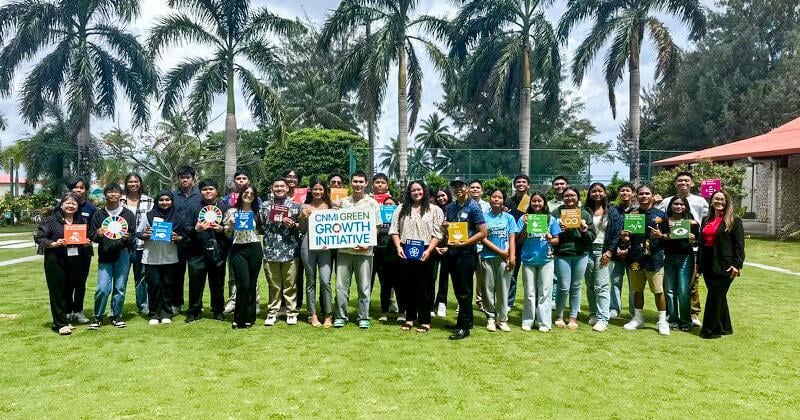 Students take active role in CNMI Green Growth Convening