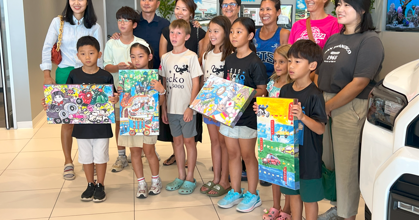 Atkins Kroll celebrates 18th Annual Toyota Dream Car Art Contest in Saipan