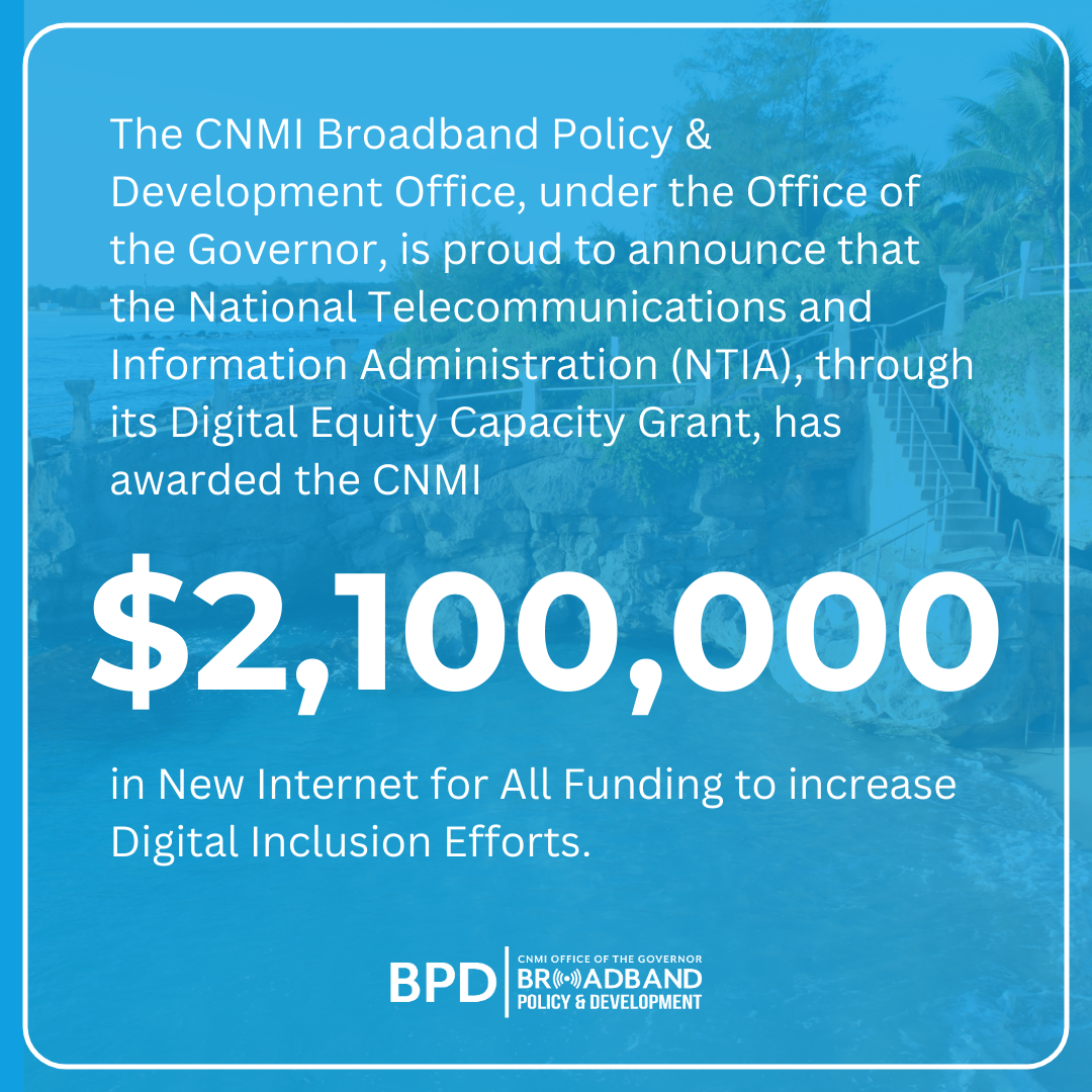Broadband Policy & Development Office awarded $2.1M to advance digital ...
