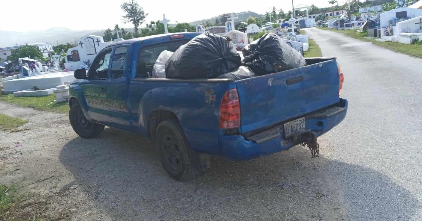 Illegal dumping at CK cemetery - Vimarsana News