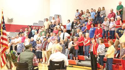 Memorial Day service in Savanna