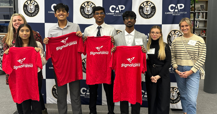 Signarama Troy Reflects on Troy School District Career Accelerator Program Partnership