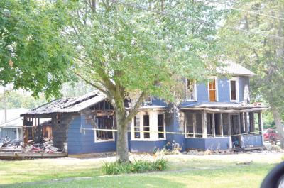 Late-night blaze destroys home