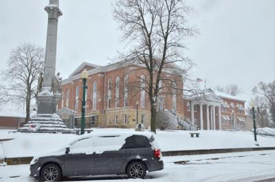 Carroll County's first snowfall of the season