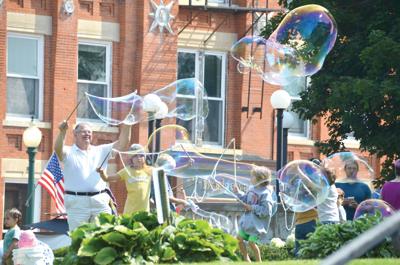 Bubblemania at MC Farmers Market
