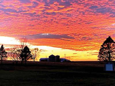 Mount Carroll sunset