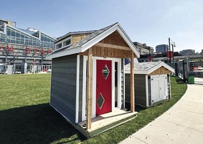Liberty High School students build Alice in Wonderland playhouse