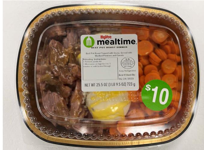 Health alert issued for Hy-Vee pot roast dinners