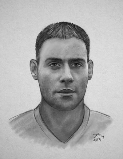Robbery suspect sketch