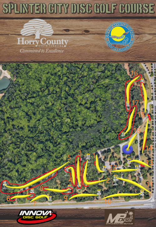 Splinter City Disc Golf Course Layout Myhorrynews Com