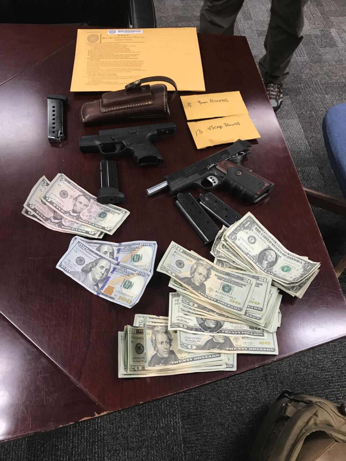 reed sports guns on Drugs Guns Cash Seized By Horry County Police Two Arrested Crime Myhorrynews Com