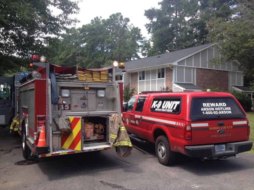 Horry County Firefighters Respond To Myrtle Beach Area Apartment Fire Local News Myhorrynews Com