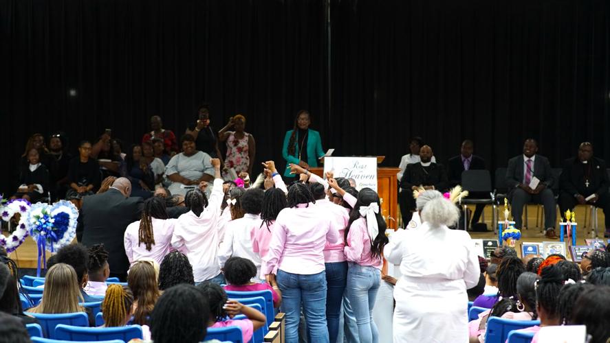 Ja'Niya Richburg Team's Last Cheer