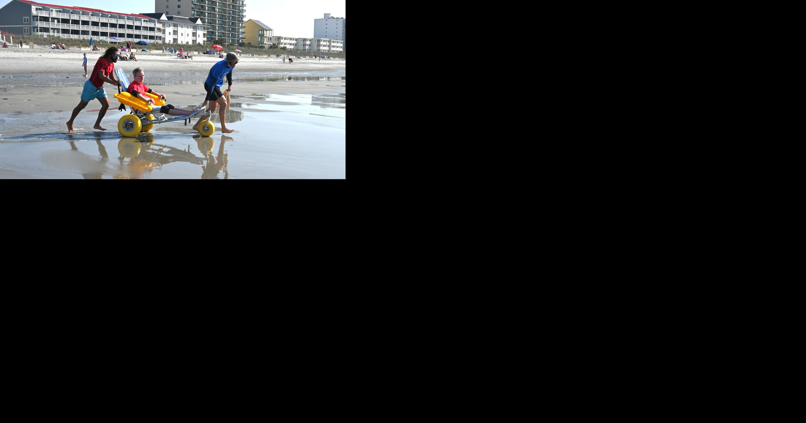 Wheelchair to surfboard is changing lives, inclusive beach access will be added in Myrtle Beach