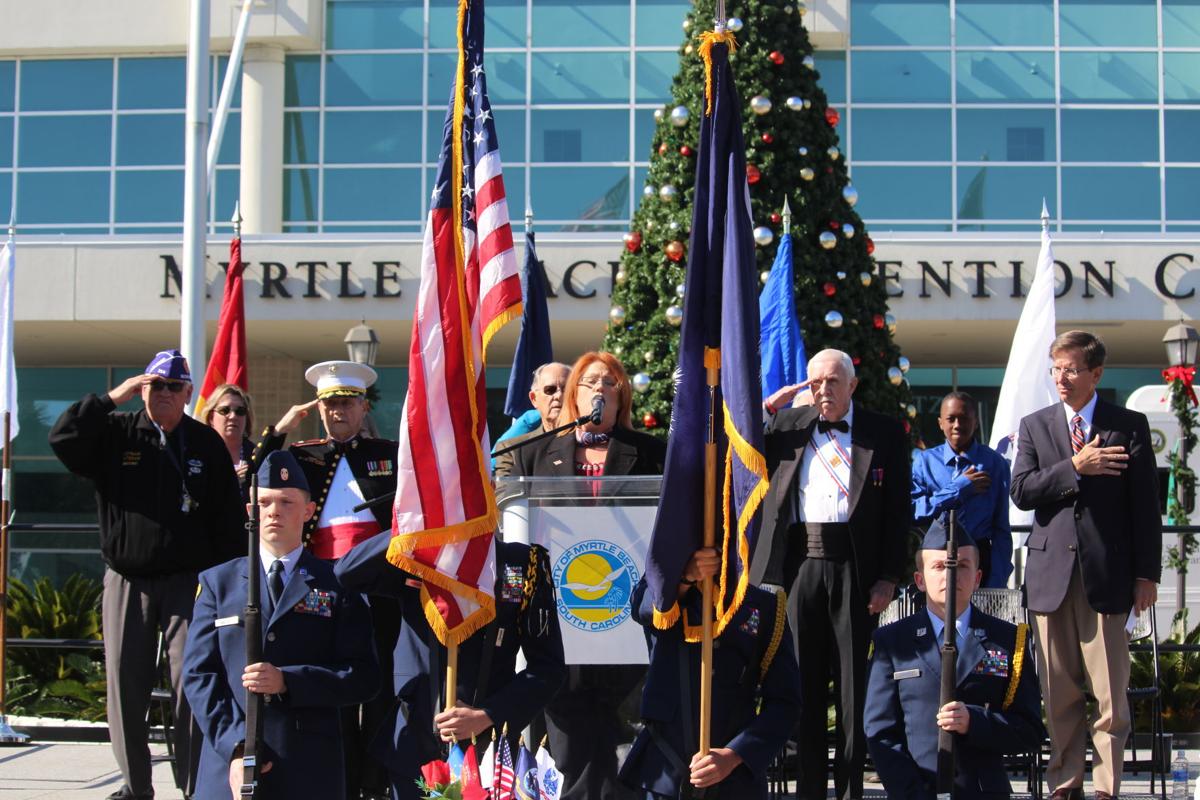 Appreciation shown to veterans during ceremony in Myrtle ...