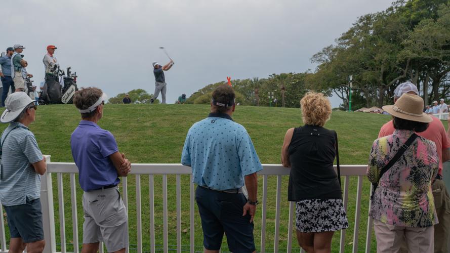 Spectators watch Myrtle Beach Classic