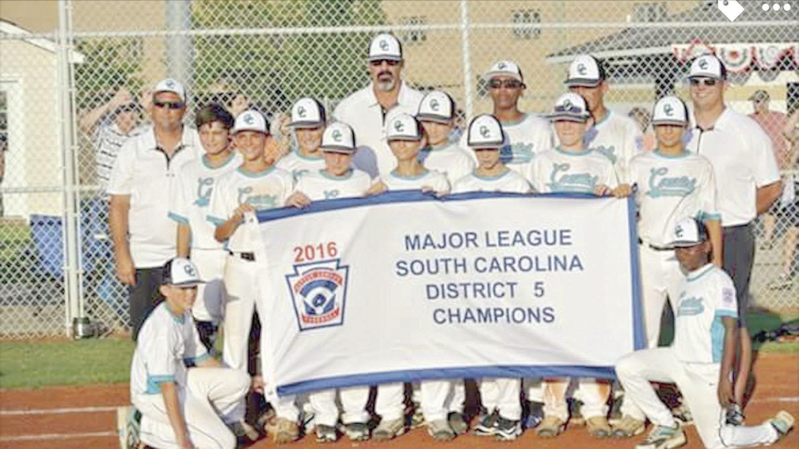 Coastal Carolina Little League in state tournament Sports