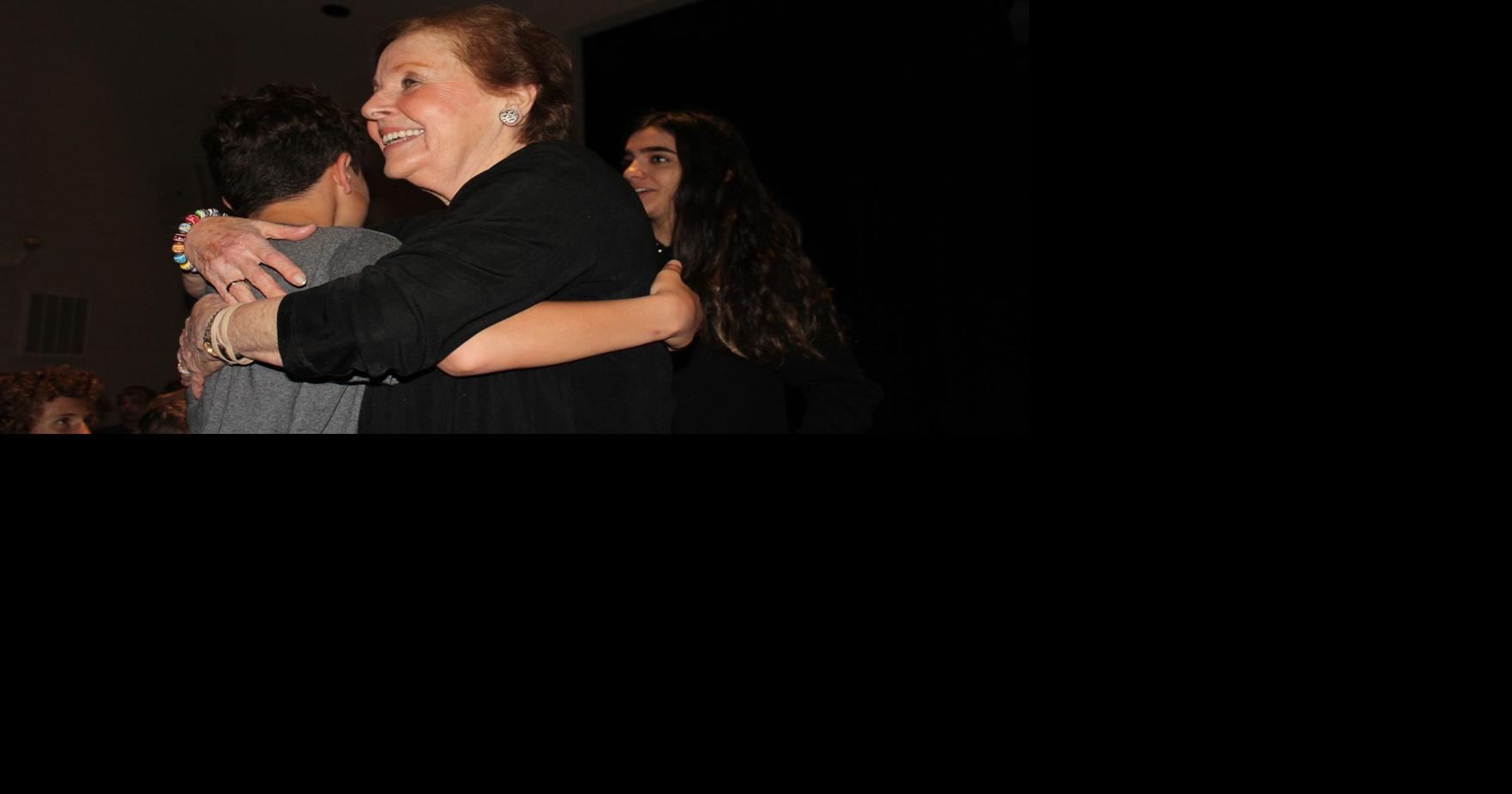 Holocaust survivor shares her story with local middle schoolers | News ...