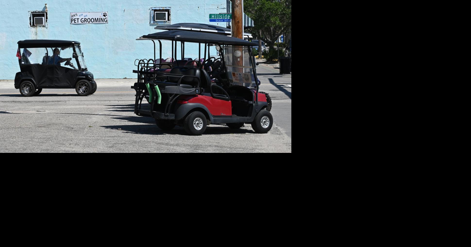 North Myrtle Beach considering whether to allow golf cart driving at night