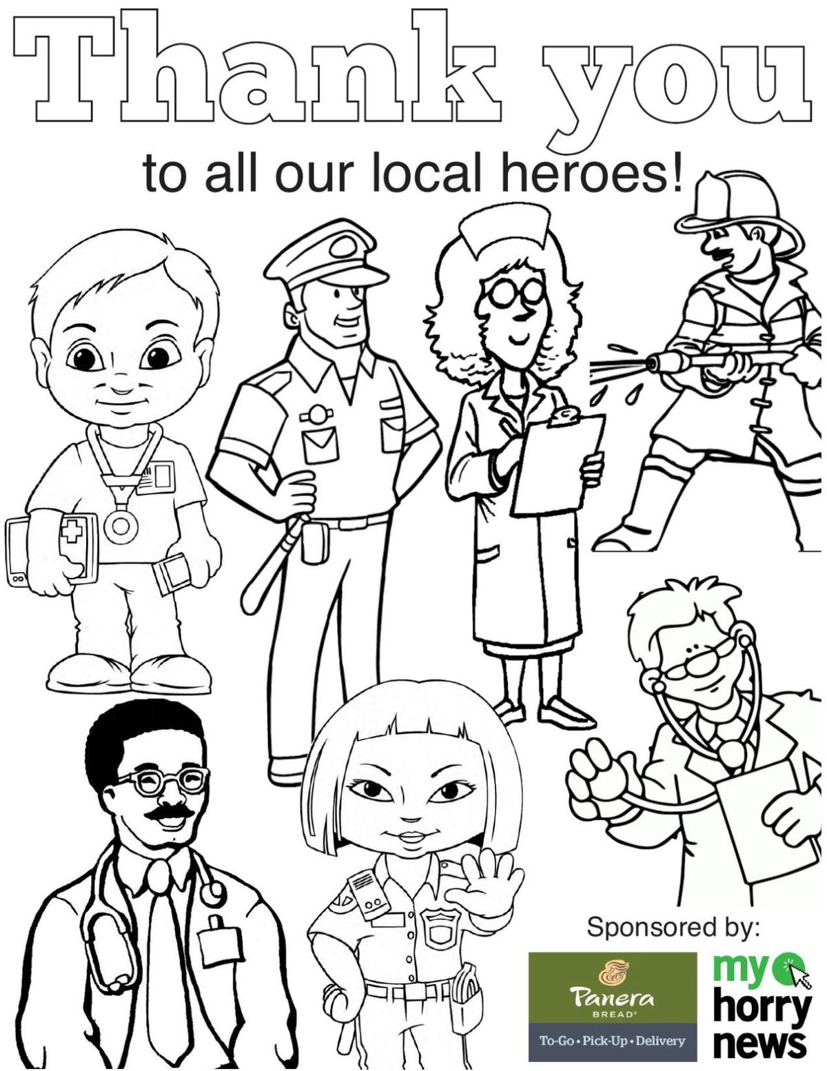 Heroes Coloring Contest Myhorrynews Com
