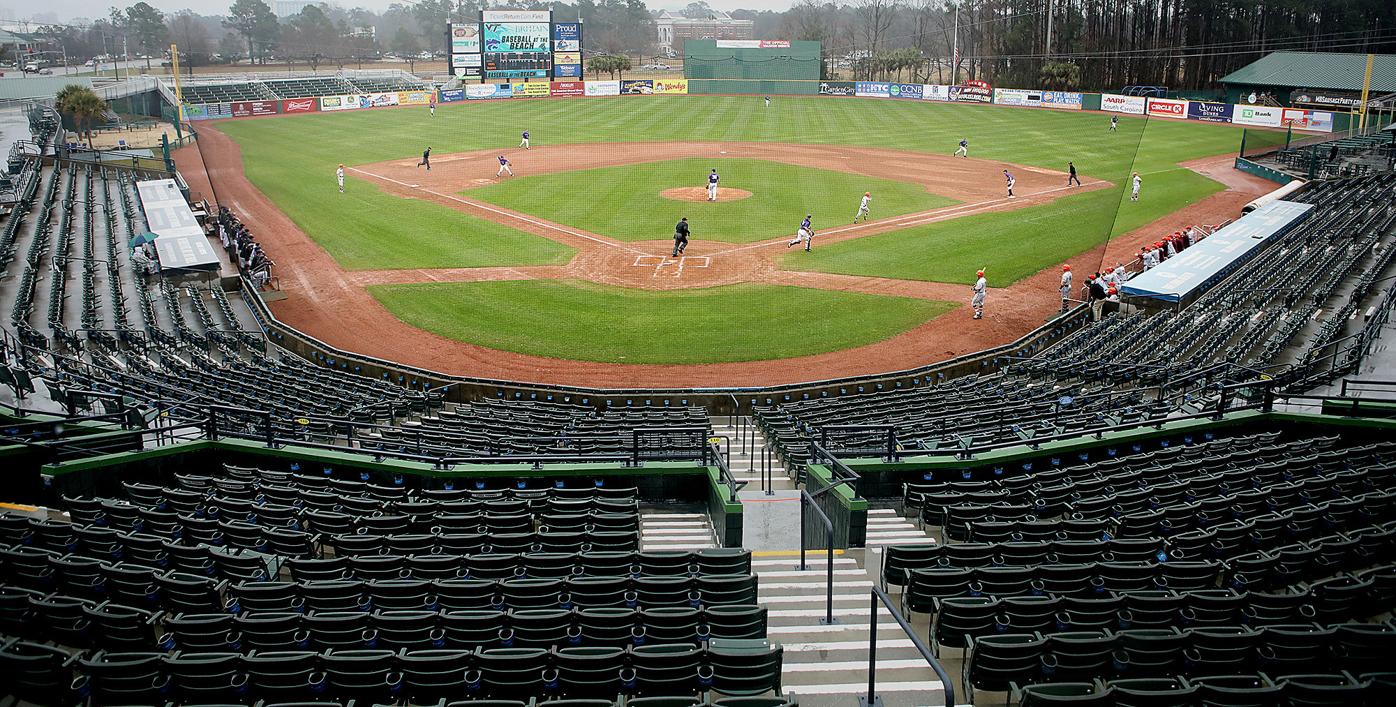 At the debut of a brand new ballpark, the cracks of bats echo