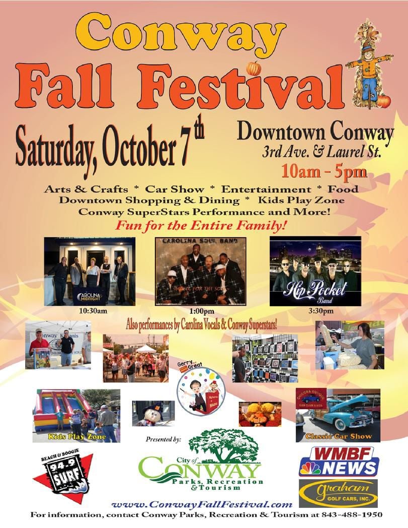 Festivals and fun in Conway this weekend Entertainment